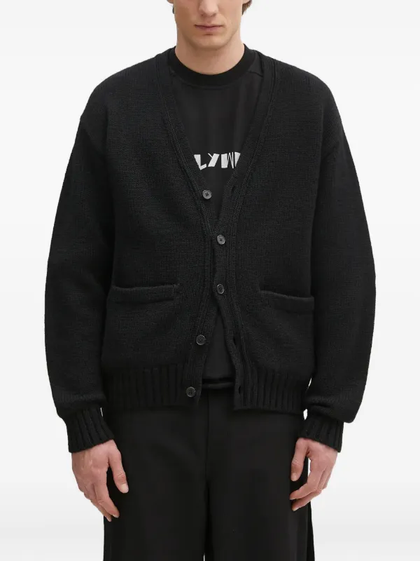 トップス Wacko Maria Wool Cardigan WACKO MARIA Wool Cardigan | Black | FARFETCH HU