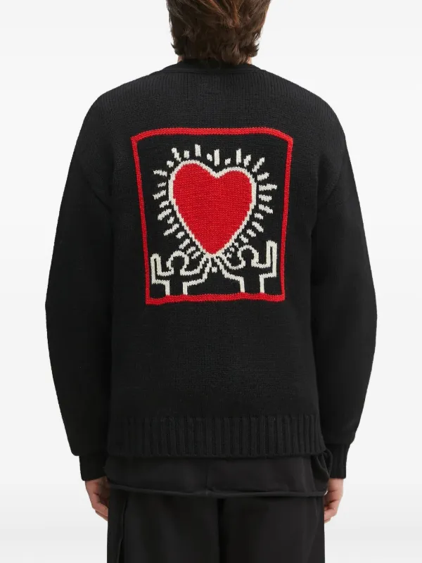 トップス Wacko Maria Wool Cardigan WACKO MARIA Wool Cardigan | Black | FARFETCH CA