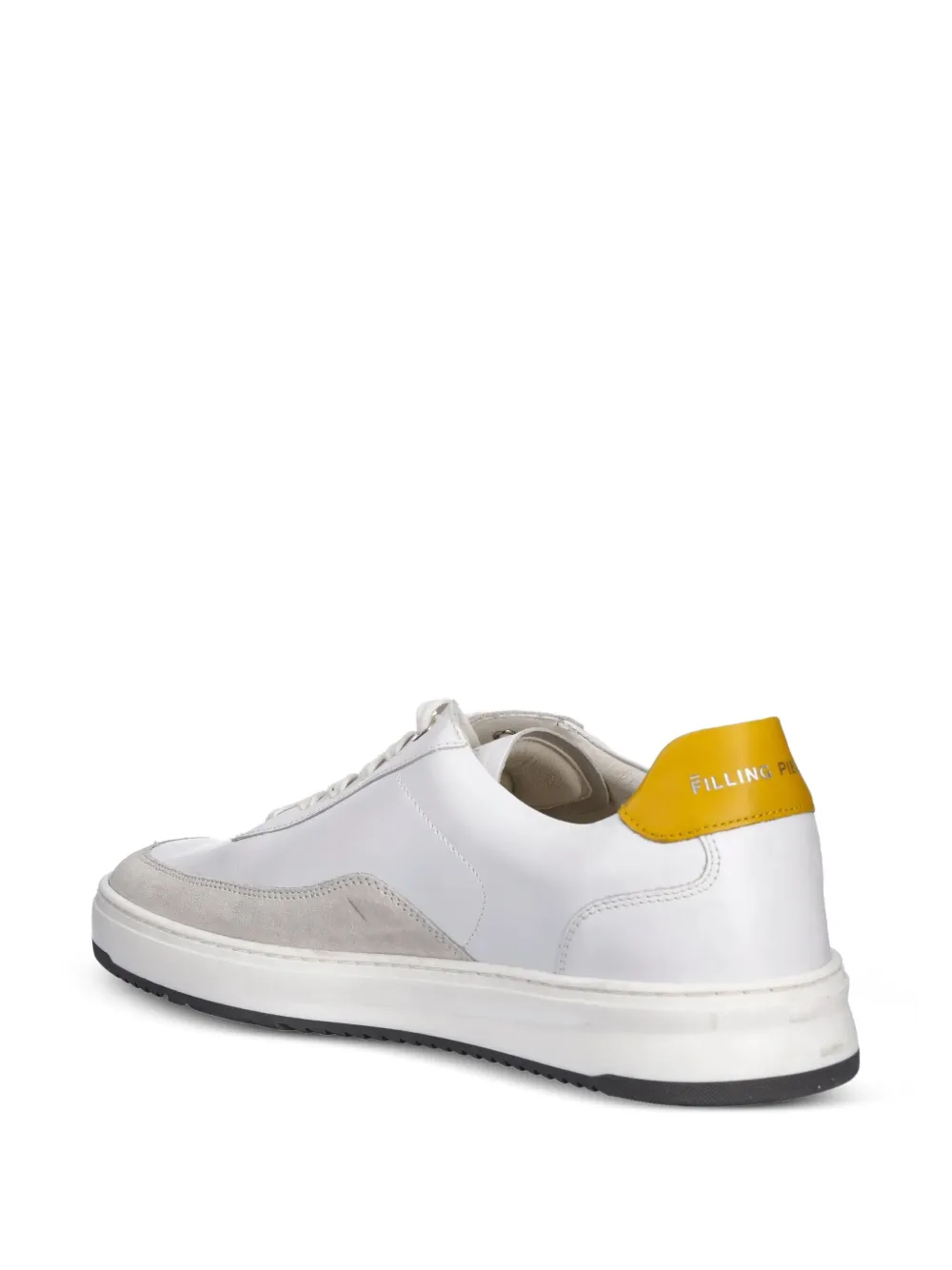 Filling Pieces Mondo Squash leather sneakers White