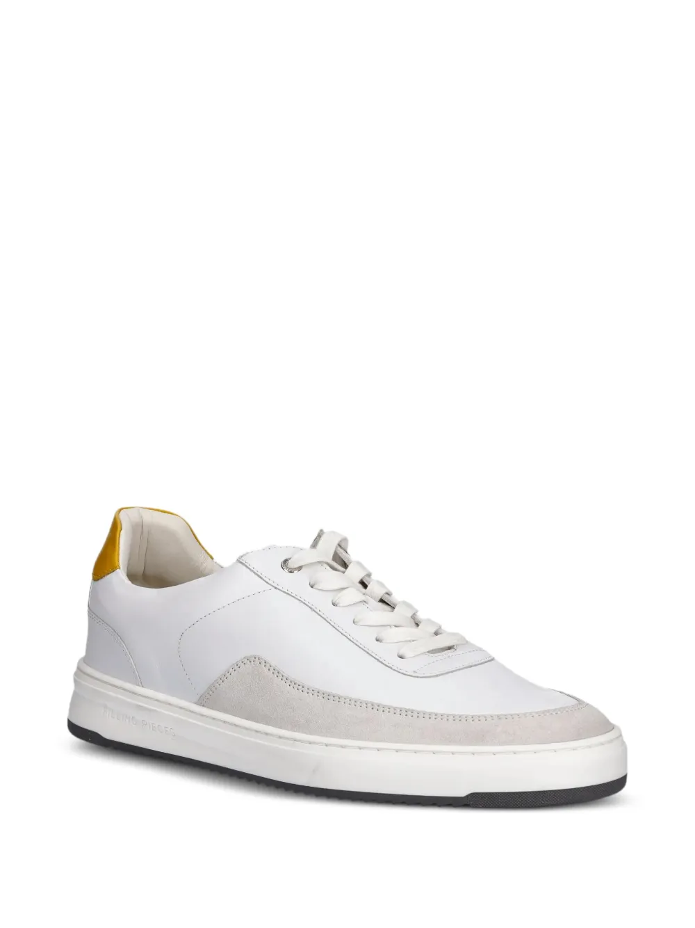 Filling Pieces Mondo Squash leather sneakers White
