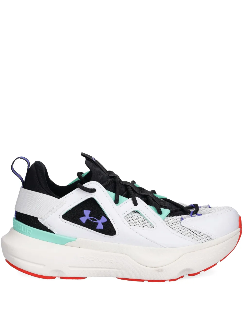 Under Armour Infinite lace-up mesh sneakers White