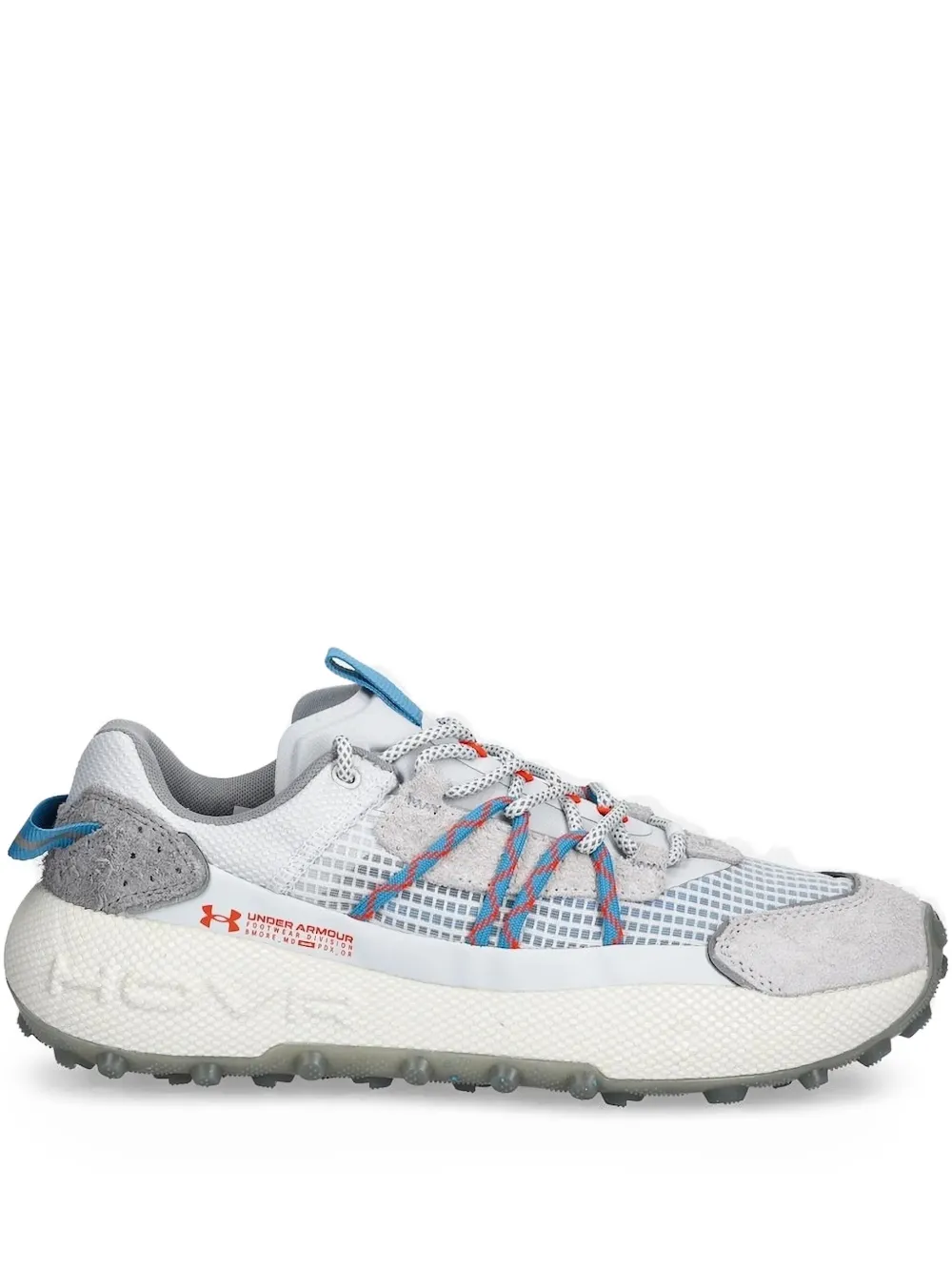 Under Armour Fat Tire Venture Pro textured lace-up sneakers | White | Image 1