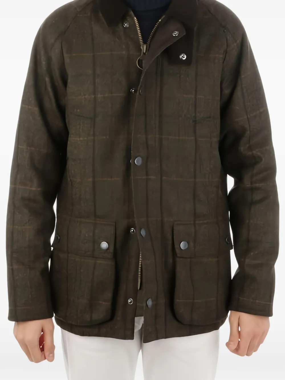 Barbour checked corduroy collar jacket | Tweed Jackets | Image 2