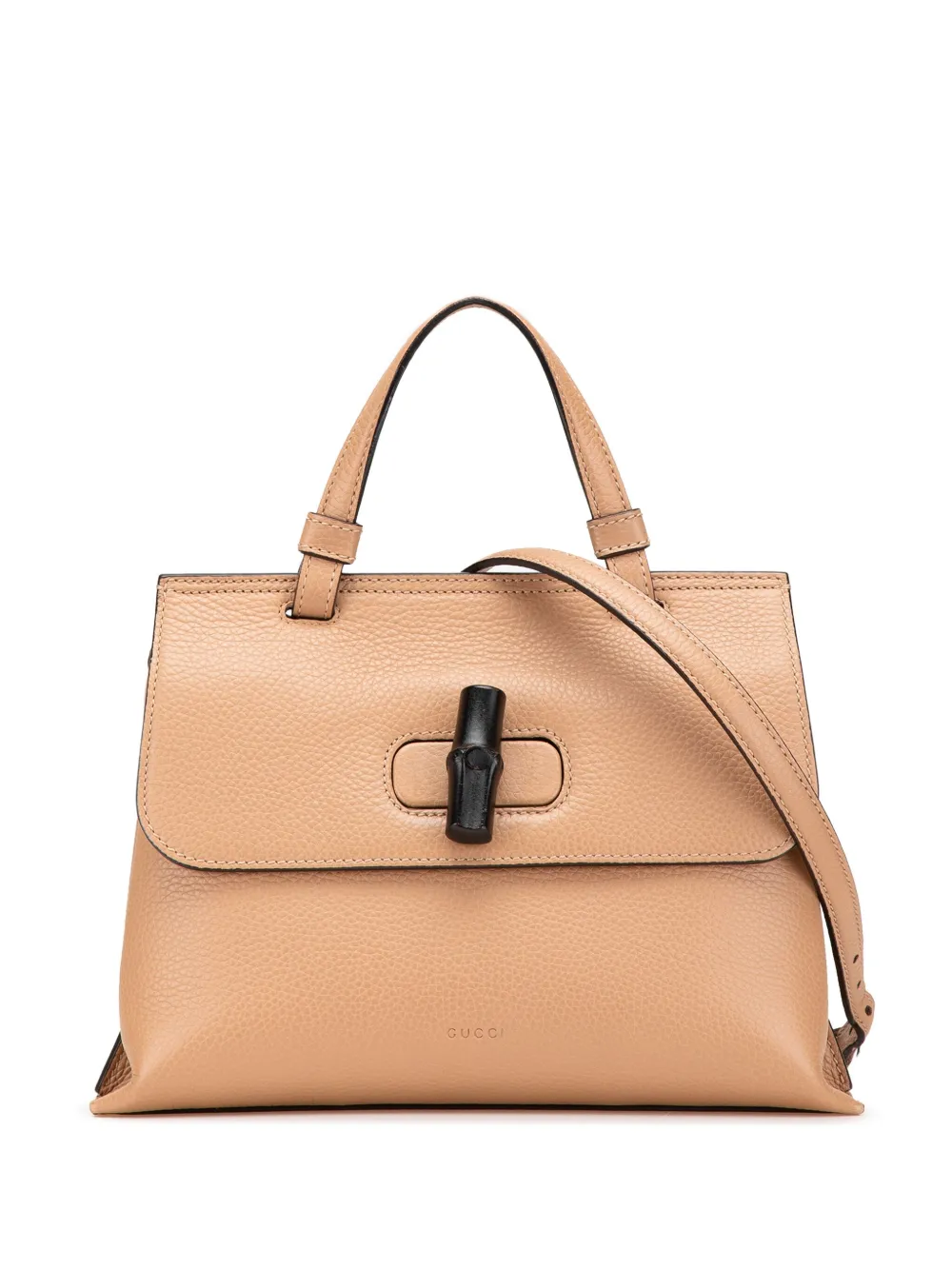 Gucci Pre-Owned 2000-2015 Small Leather Bamboo Daily satchel | Brown | Image 1
