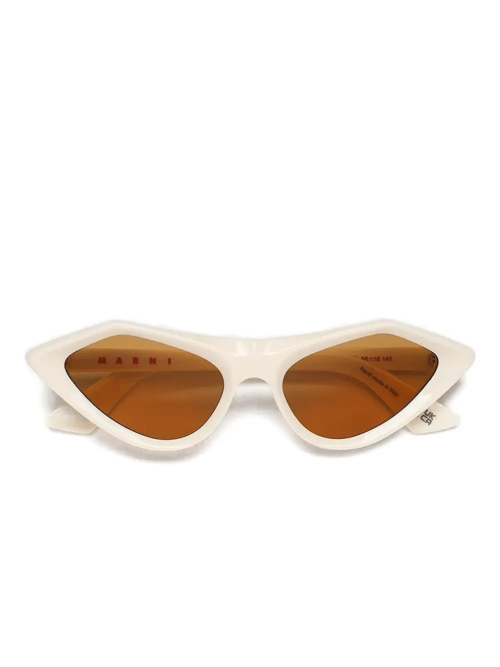 Marni Eyewear Tikbarri zonnebril met cat-eye montuur Wit