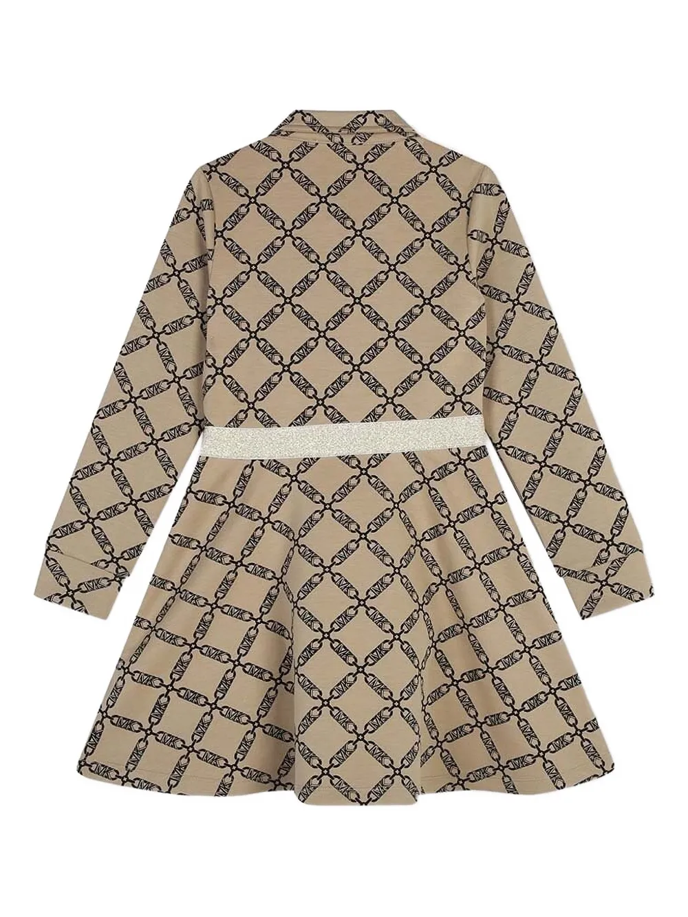 Michael Kors Kids chain-print belted dress | Girls Casual Dresses | Image 2