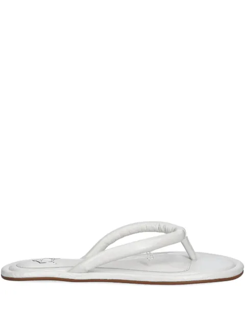 NAKED WOLFE Grenada leather thong sandals