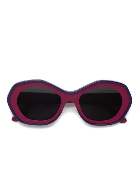 Marni Eyewear geometric-frame sunglasses