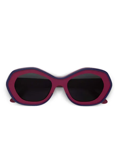 Marni Eyewear geometric-frame sunglasses