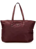 Prada Pre-Owned 2013-2025 Tessuto tote bag - Red