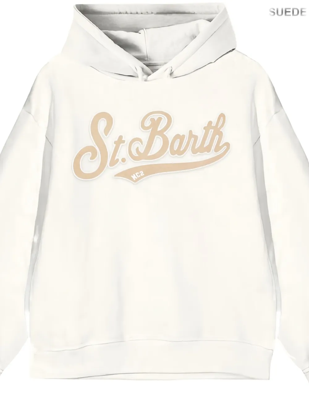 Mc2 Saint Barth Logo-print Hoodie In White