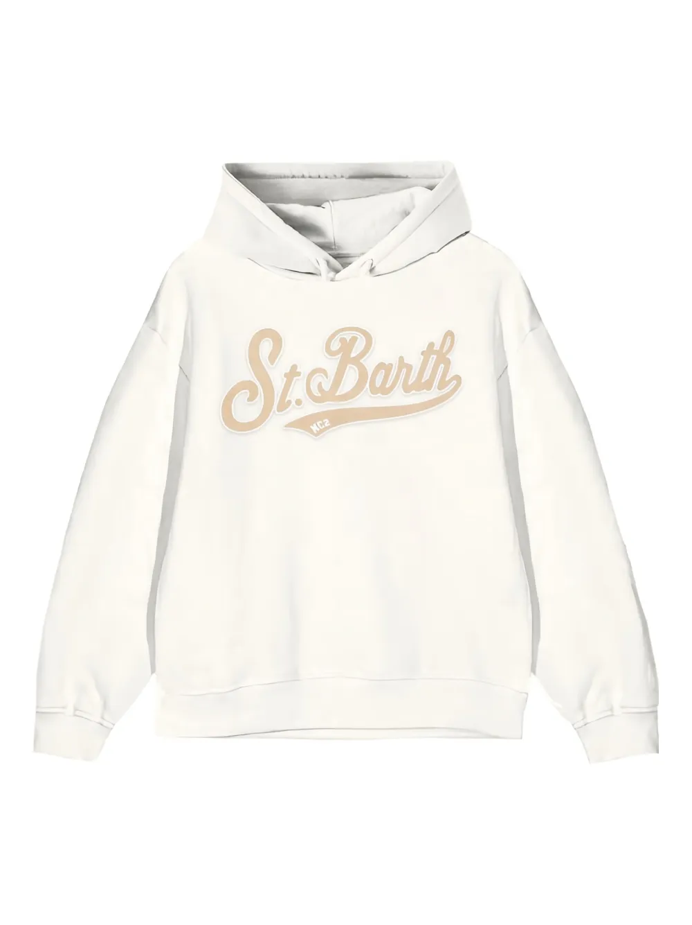 MC2 Saint Barth Kids ロゴ パーカー - ホワイト MC2 Saint Barth Kids ロゴ パーカー - ホワイト