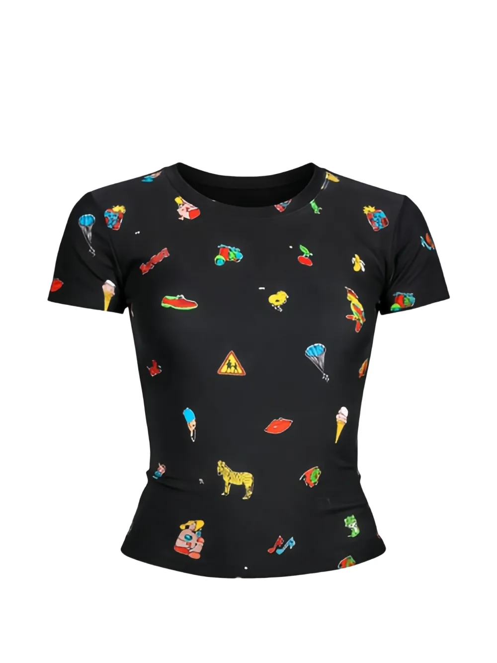 Fiorucci toy-print T-shirt - Nero