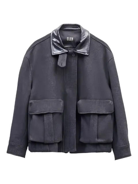Eleh pocket collar jacket