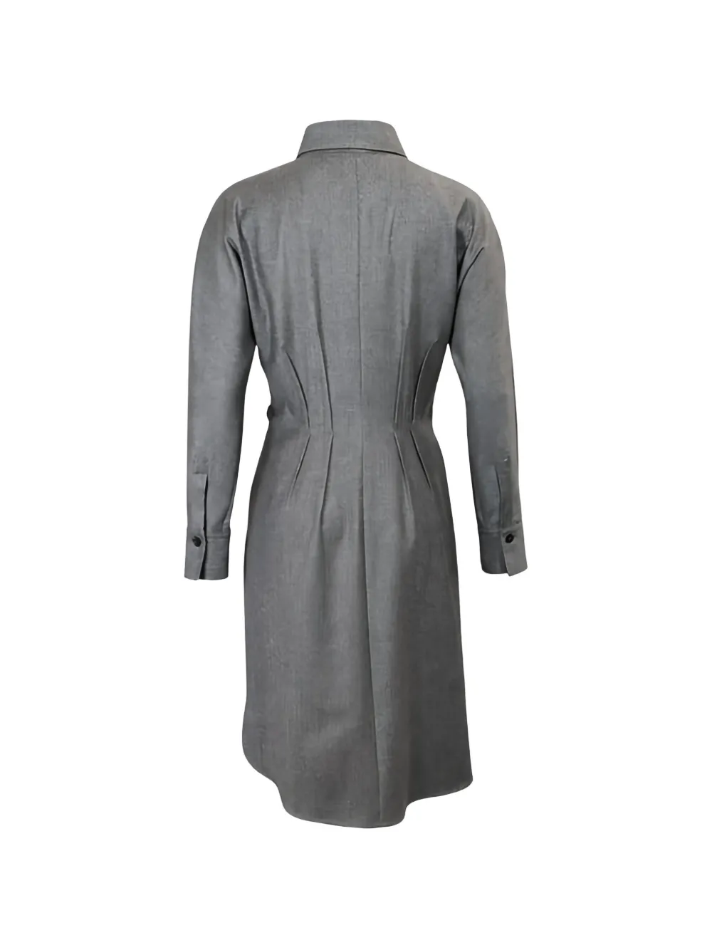 Antonelli shirt-collar dress - Grijs