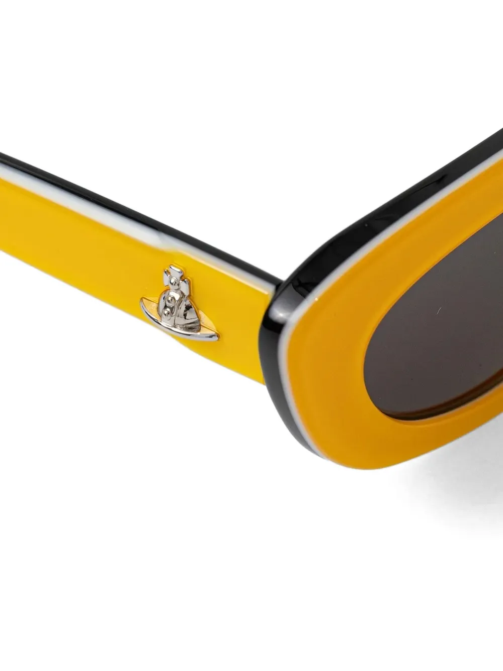 Vivienne Westwood cat-eye frame sunglasses Geel