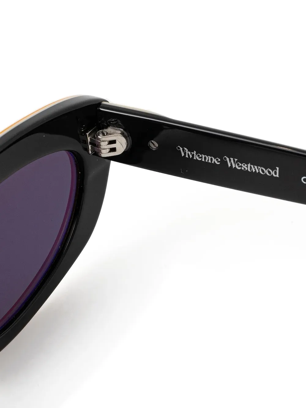 Vivienne Westwood cat-eye frame sunglasses Geel