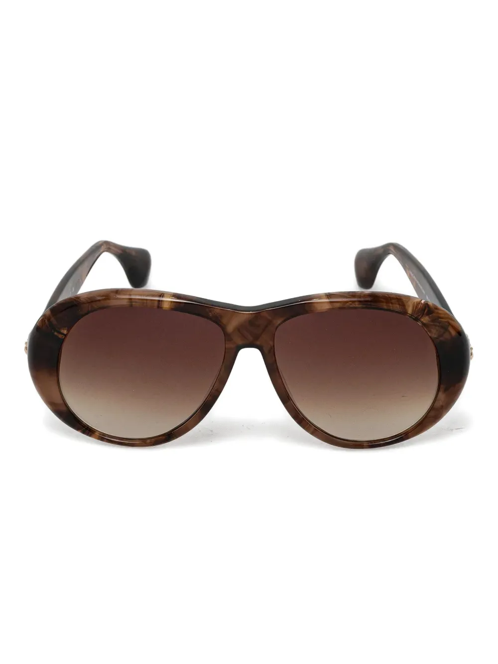 Vivienne Westwood tortoiseshell round-frame sunglasses Bruin