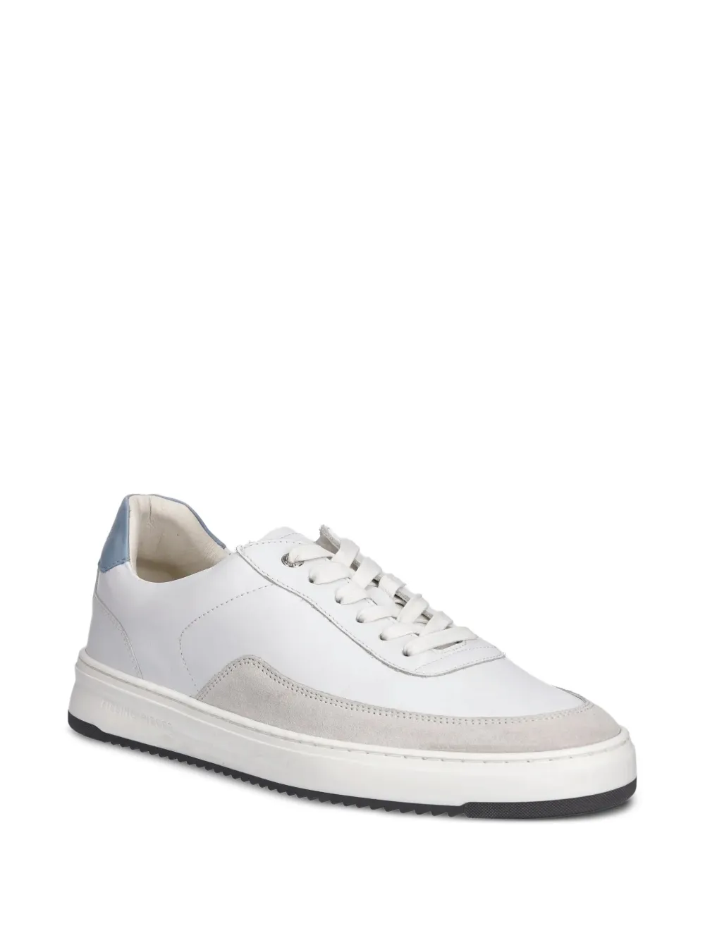 Filling Pieces suede-panel sneakers White