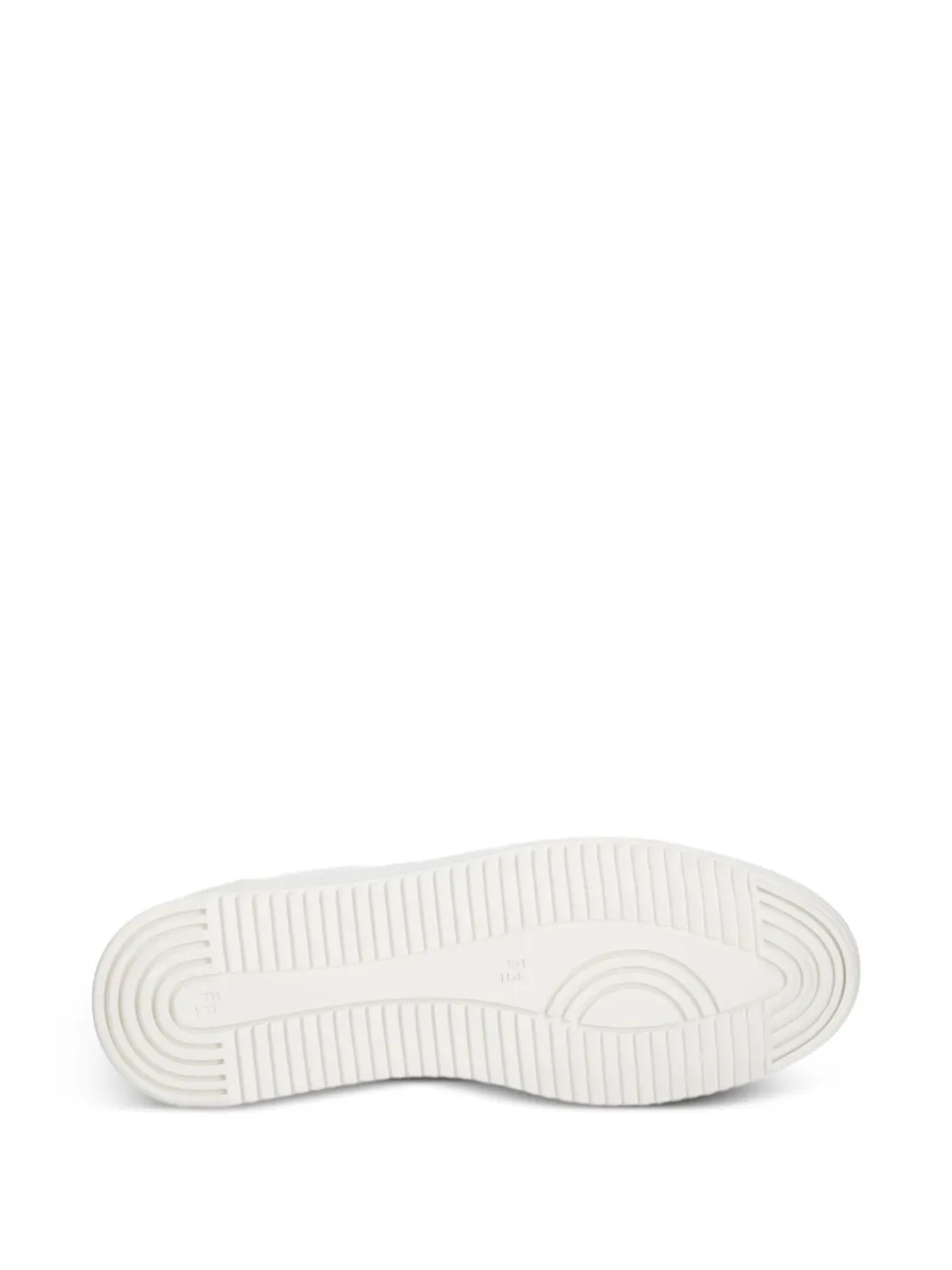 Filling Pieces Mondo leather panelled sneakers White