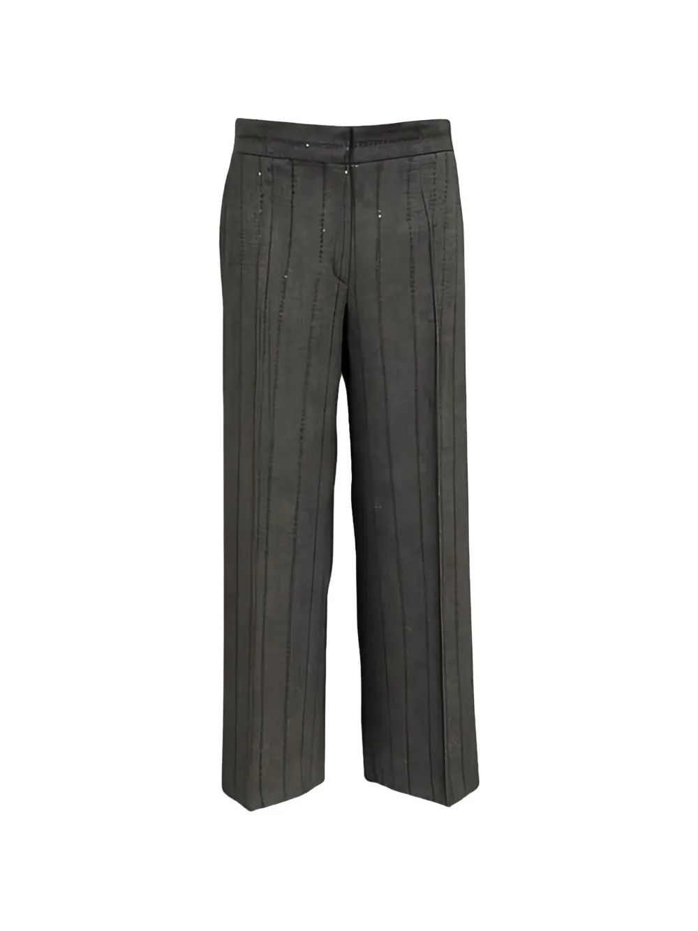 Antonelli pinstriped trousers - Grigio