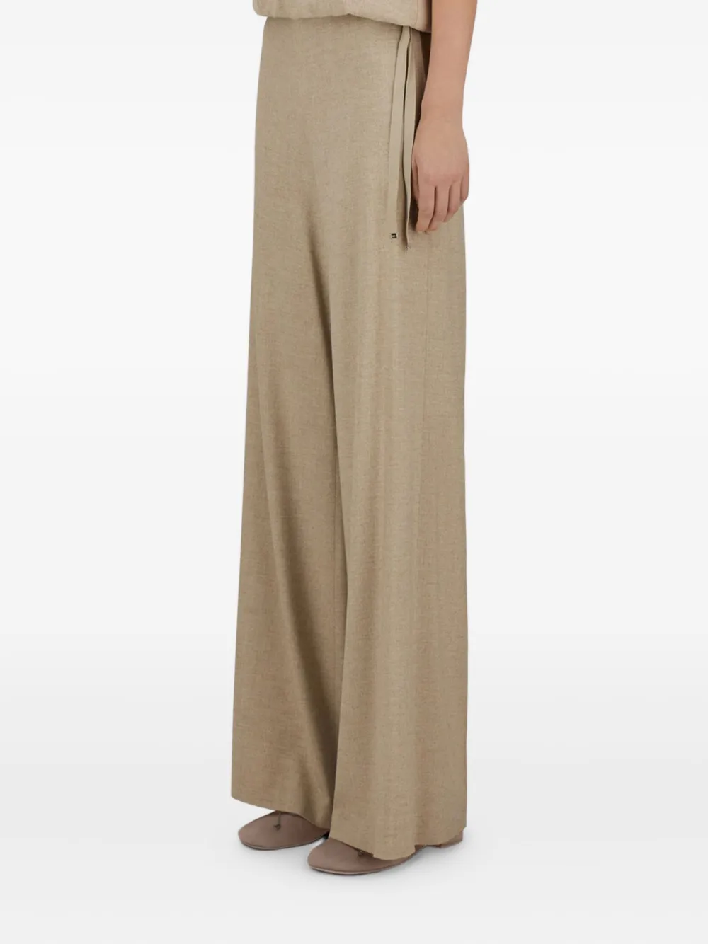 Herno Straight broek Beige