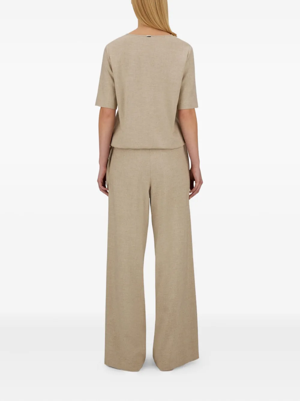 Herno Straight broek Beige