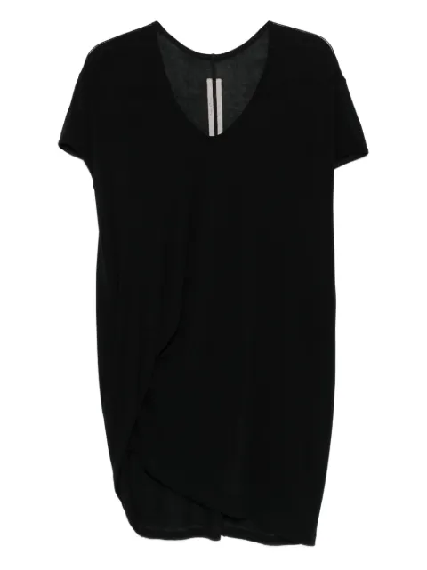 Rick Owens Camiseta gola V com mangas curtas