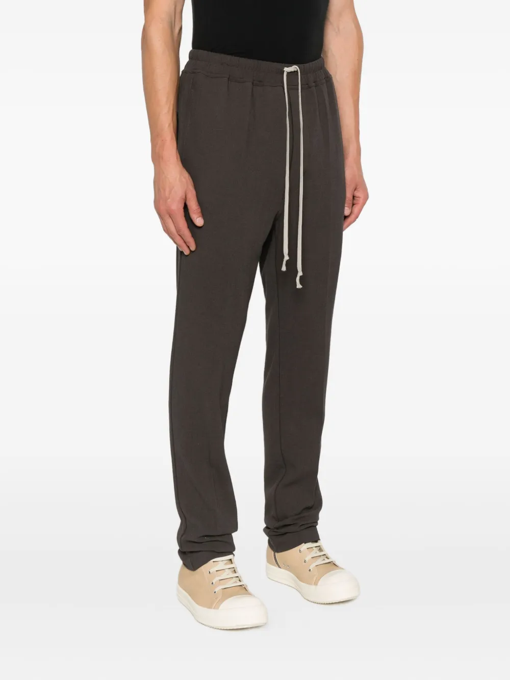 Rick Owens Trainingsbroek van scheerwol Grijs