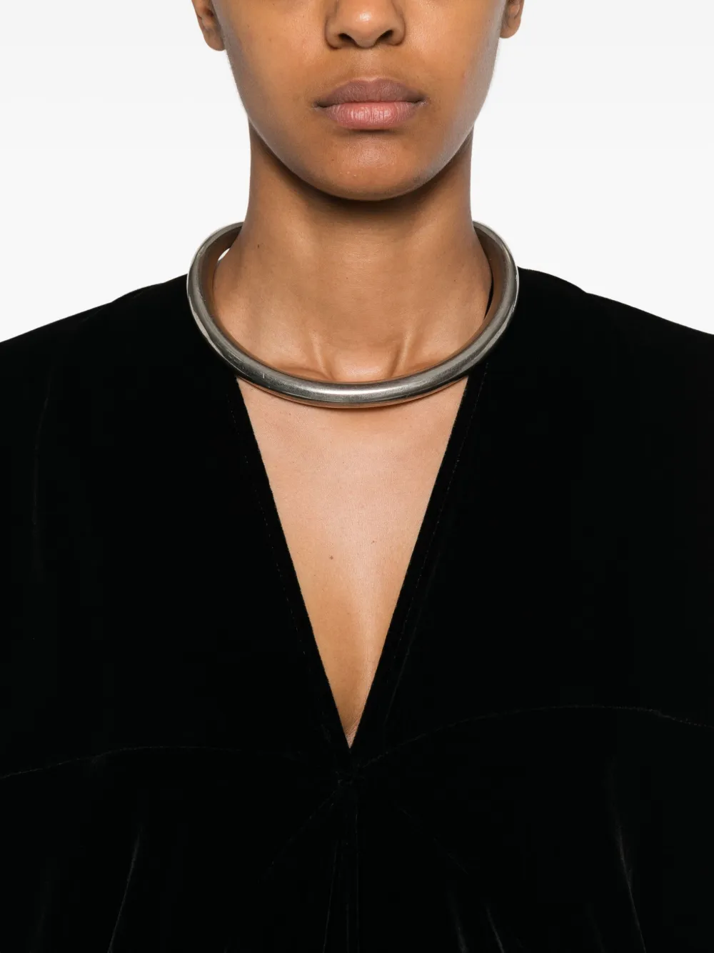 Rick Owens Jurk met V-hals Zwart