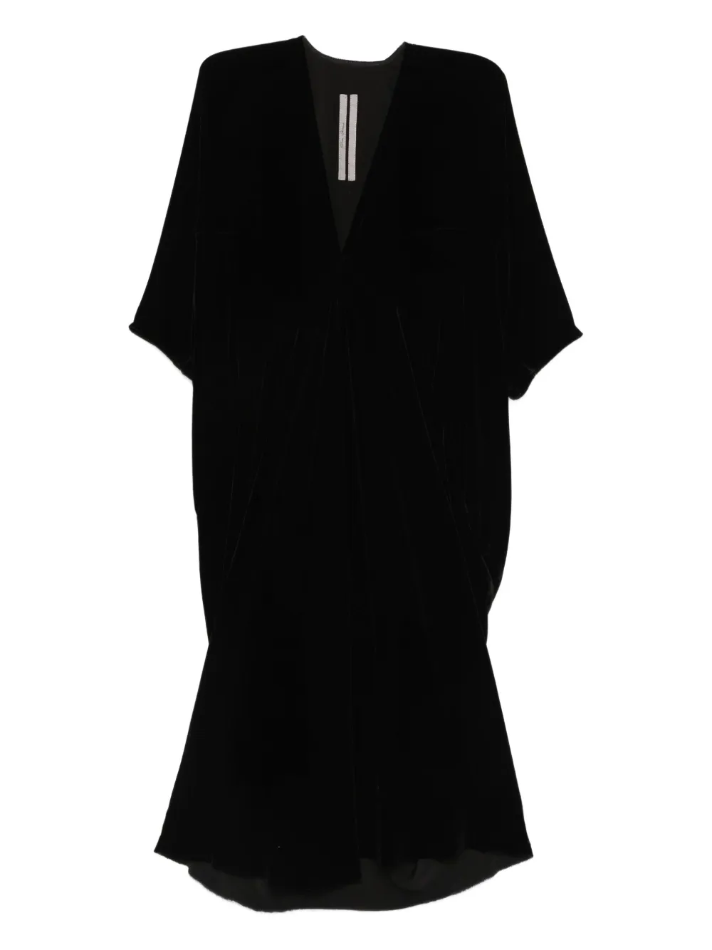 Rick Owens Jurk met V-hals Zwart