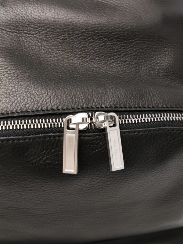 Rick Owens レザー バックパック | ブラック | FARFETCH JP