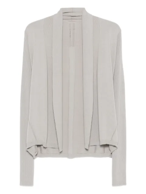 Rick Owens ribbed open-front cardigan