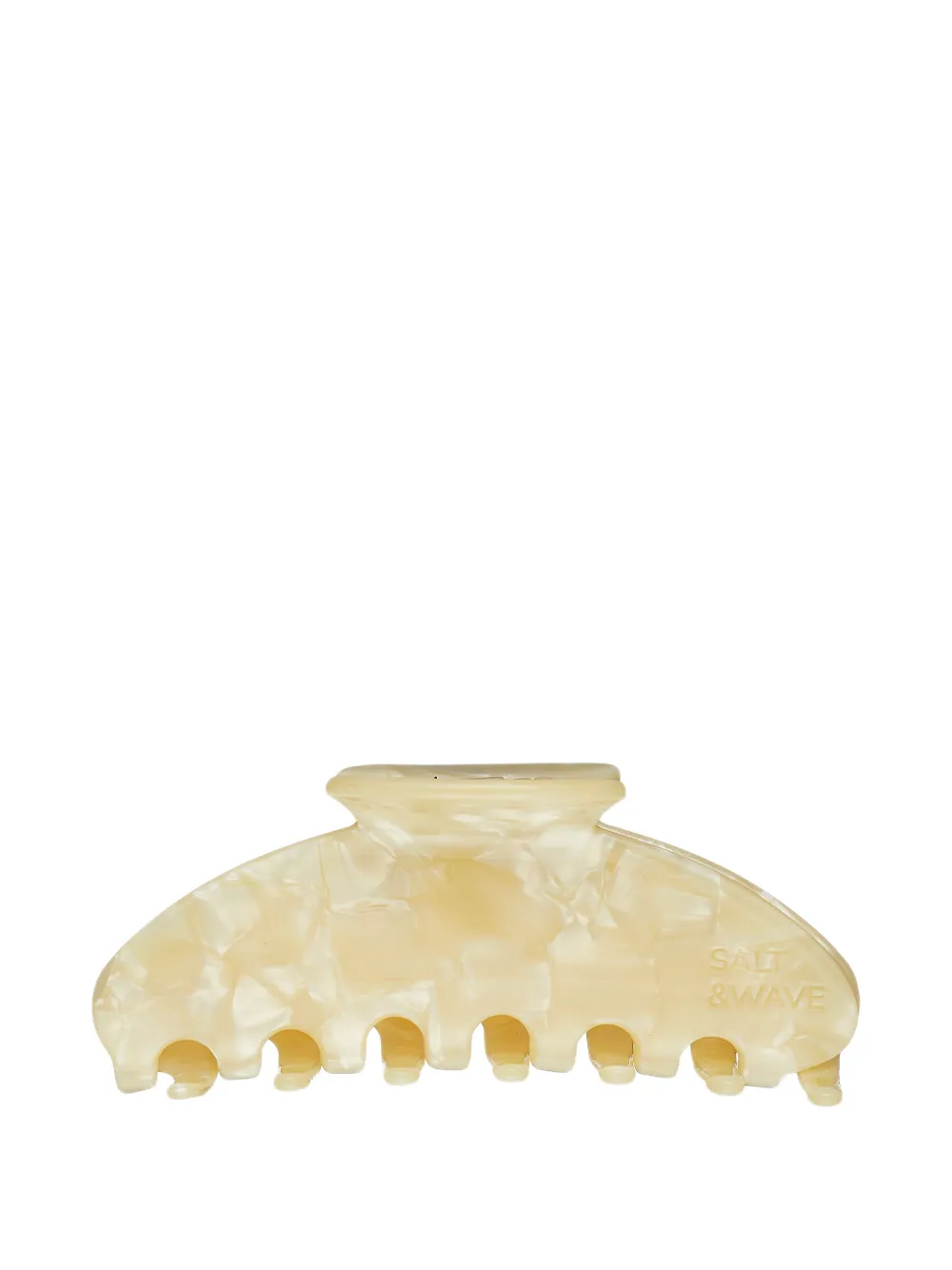 SALT & WAVE Lemon クォーツ ヘアクリップ - イエロー SALT & WAVE Lemon クォーツ ヘアクリップ - イエロー