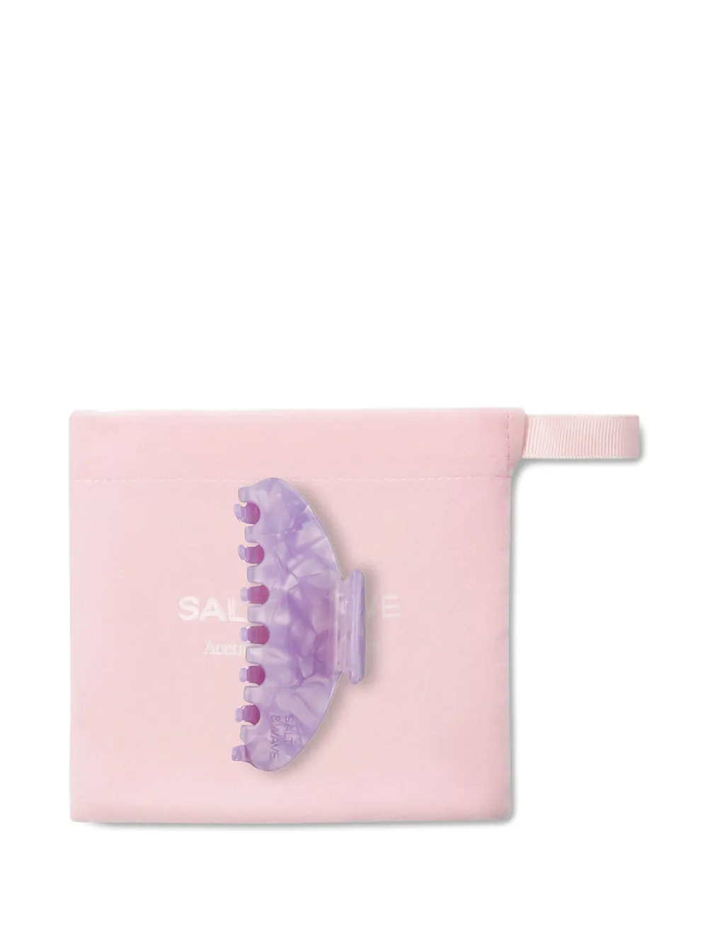 SALT & WAVE Sugilite Moon ヘアクリップ - パープル SALT & WAVE Sugilite Moon ヘアクリップ - パープル