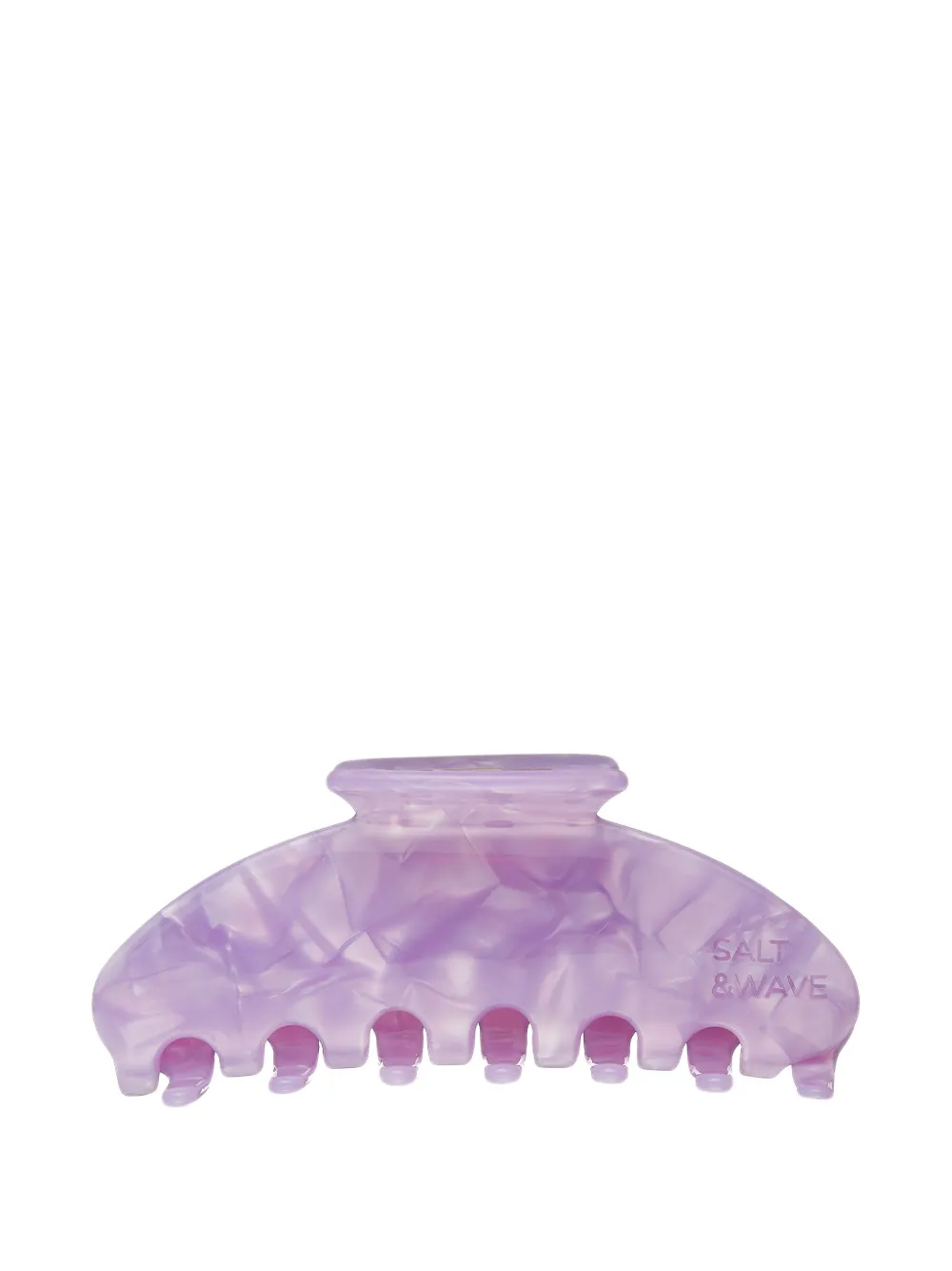 SALT & WAVE Sugilite Moon marbled hair clip | Image 2