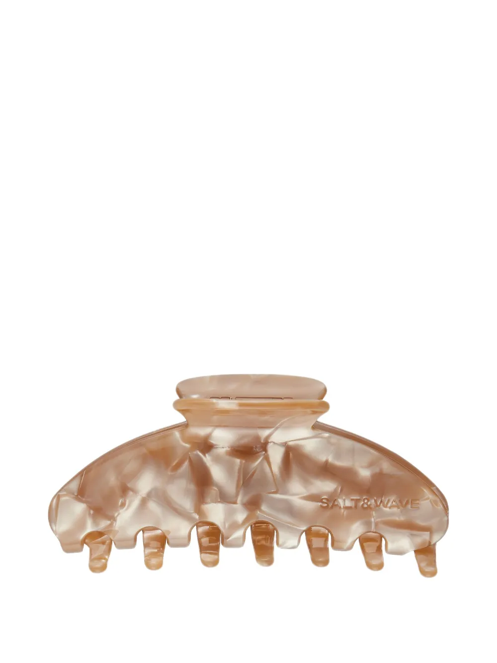 SALT & WAVE Caramel Moon marbled hair clip | Image 2