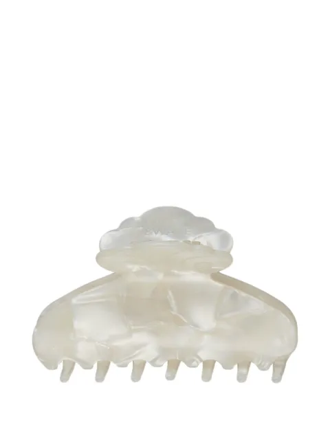 SALT & WAVE flower-embellished claw clip