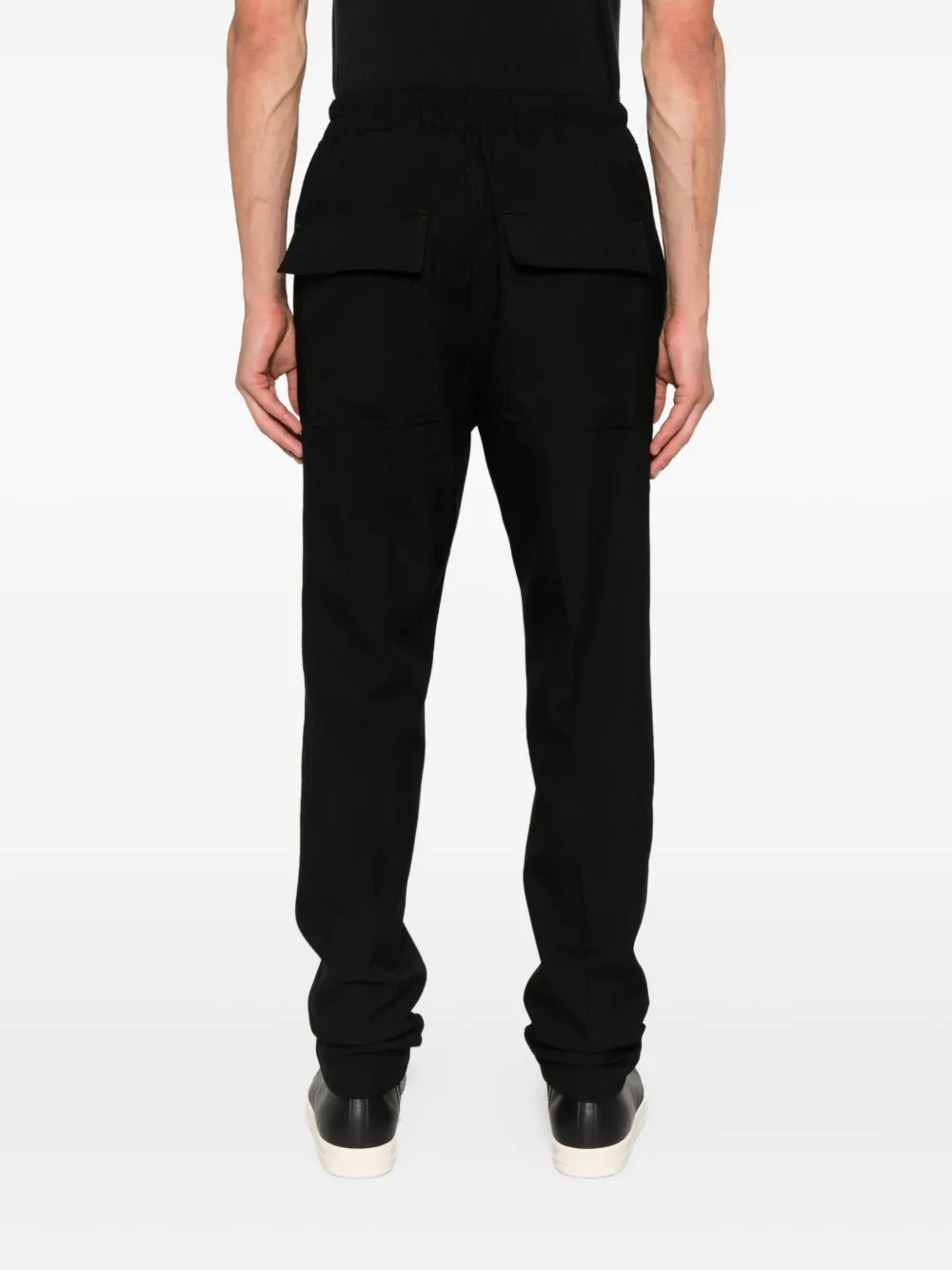 Rick Owens Trainingsbroek van scheerwol Zwart