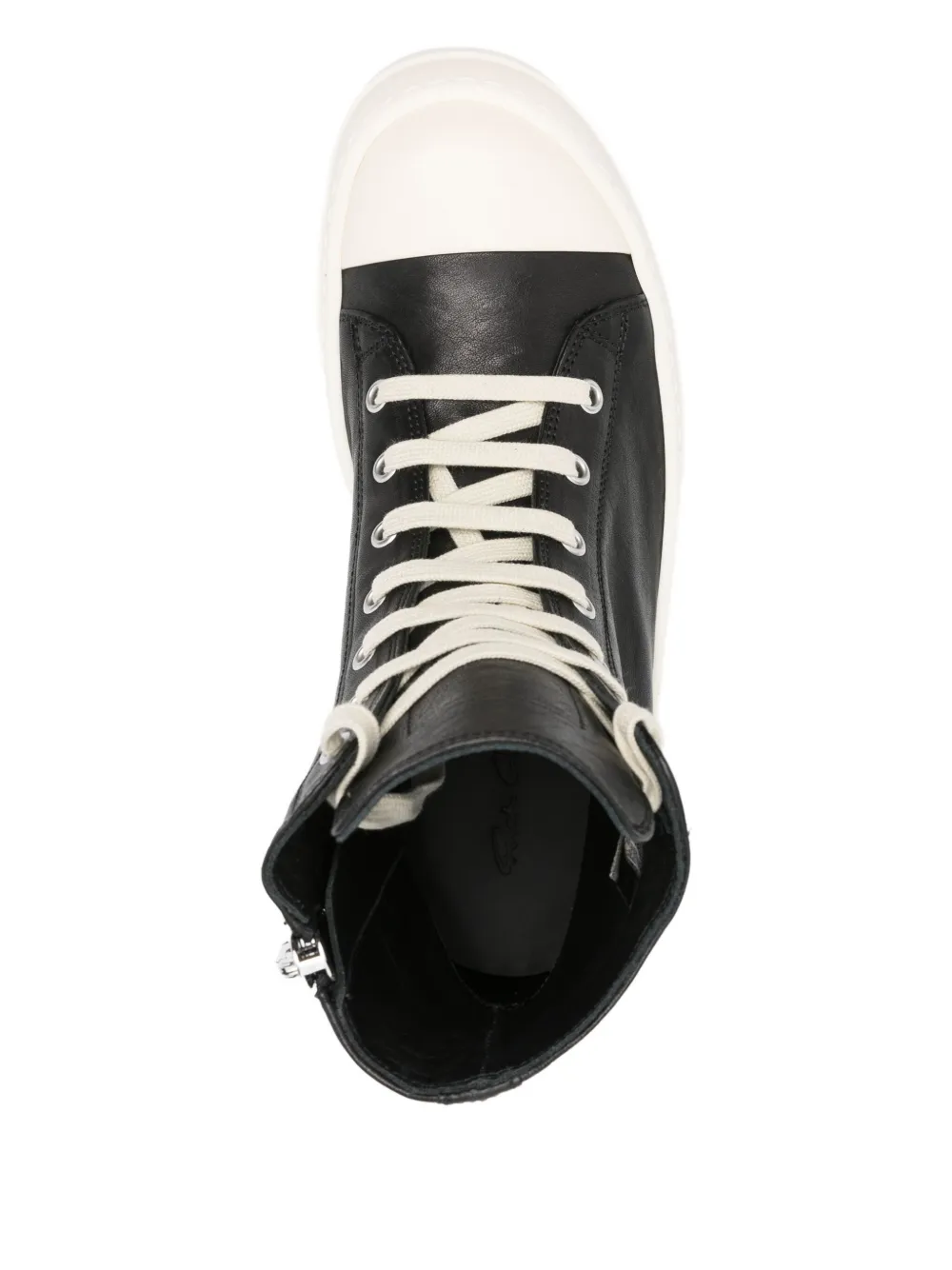 Rick Owens zip-fastening high-top sneakers Black