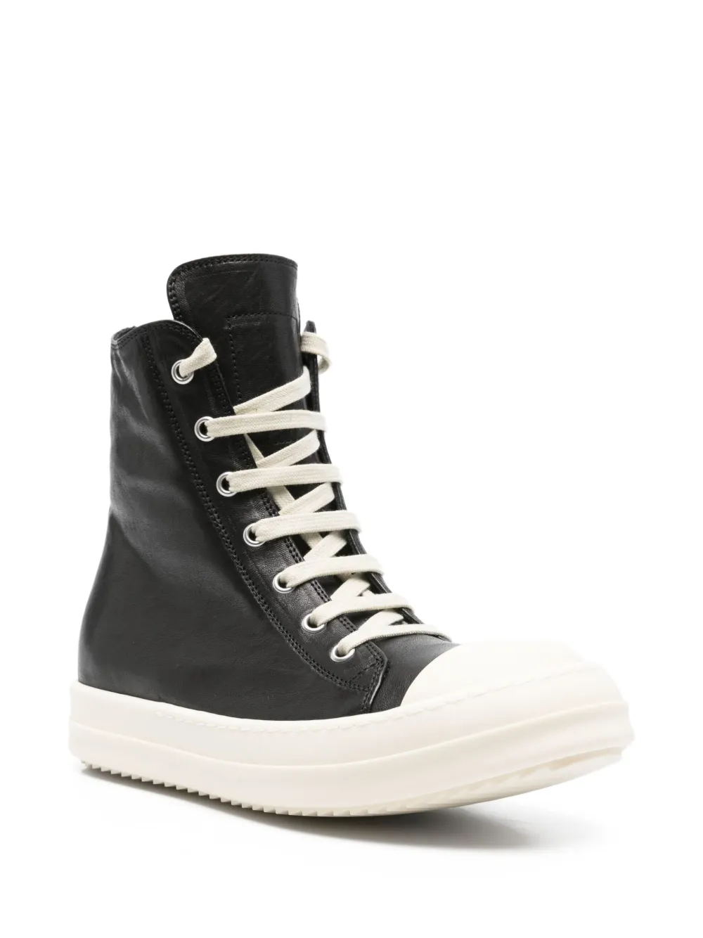 Rick Owens zip-fastening high-top sneakers Black