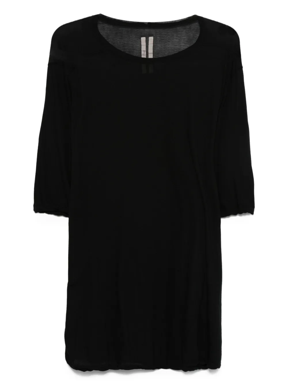 Rick Owens T-shirt van biologisch katoen Zwart