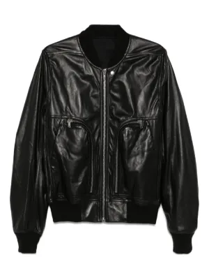 中古・古着通販】RICK OWENS (リックオウエンス) MA1レザー