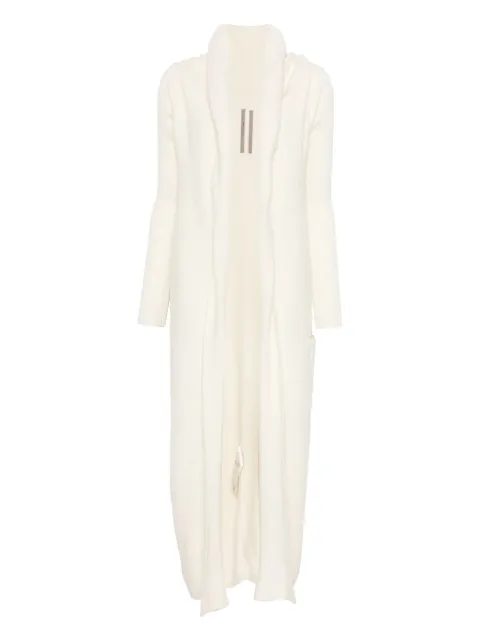 Rick Owens ribbed-knit coat