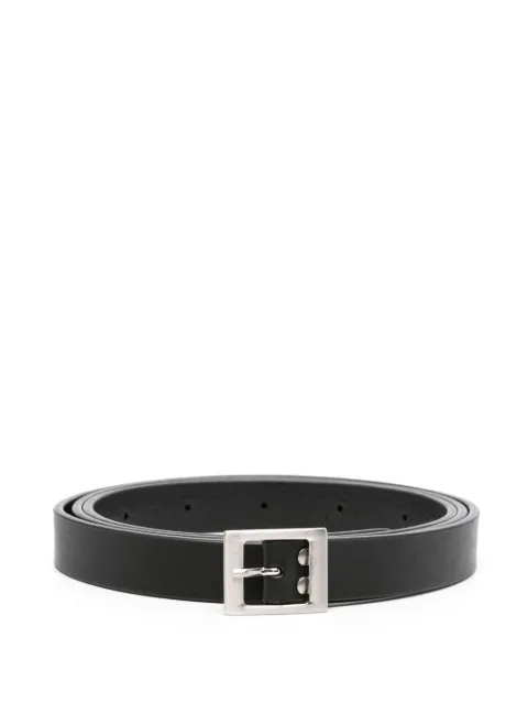 Rick Owens logo-buckle belt