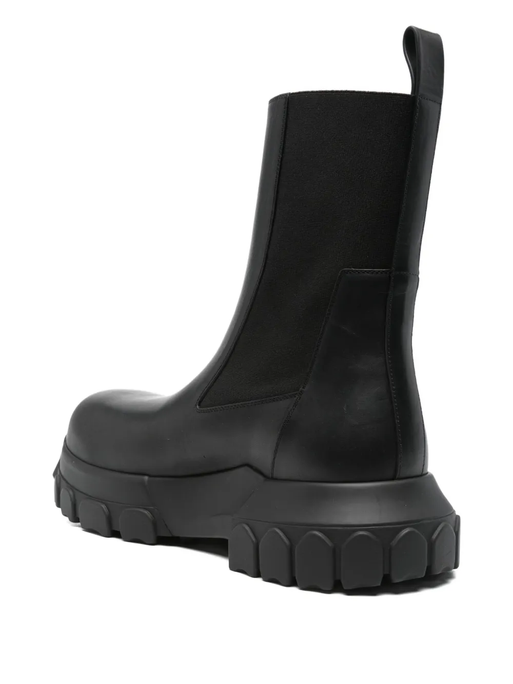 Rick Owens Beatle Bozo Tractor Chelsea boots Black