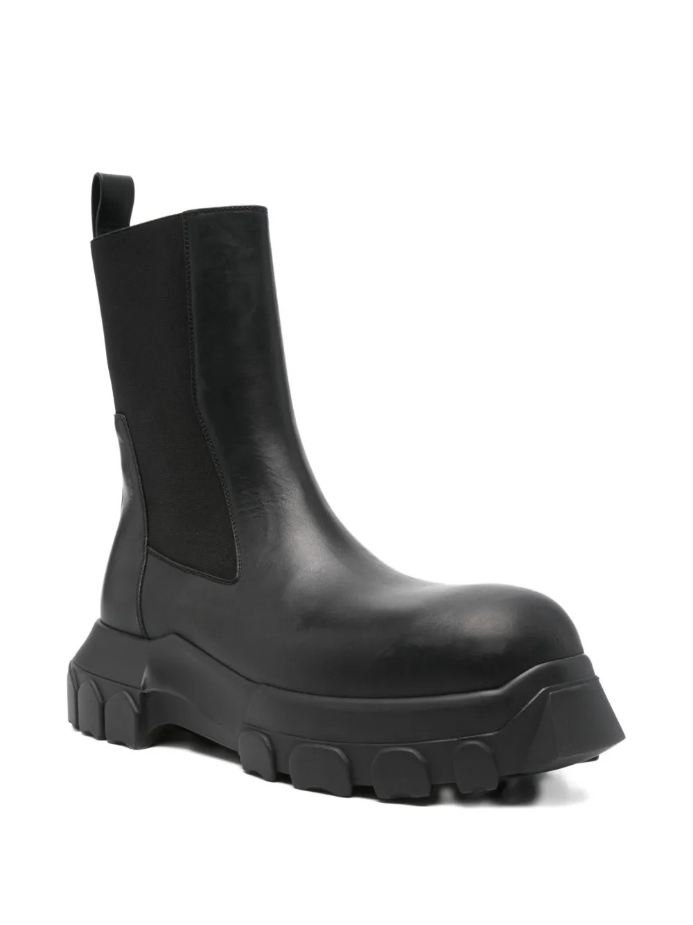Rick Owens Beatle Bozo Tractor Chelsea boots Black