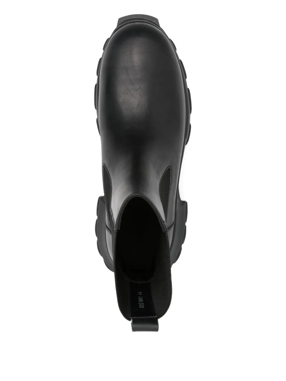 Rick Owens Beatle Bozo Tractor Chelsea boots Black