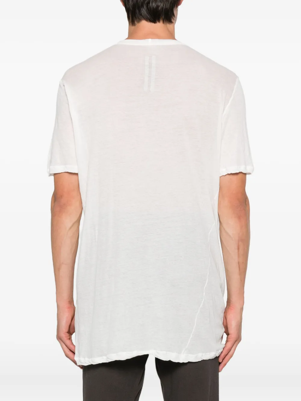 Rick Owens T-shirt van biologisch katoen Wit