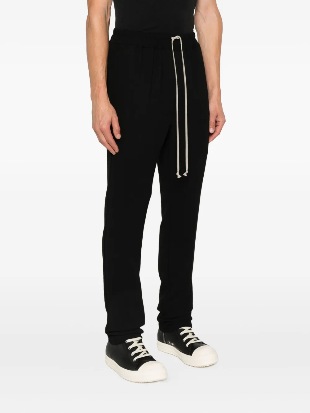 Rick Owens Wollen trainingsbroek Zwart